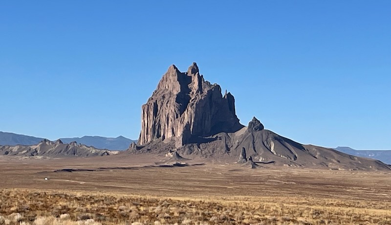 Shiprock - legendenumwobener Berg in der Navajo Reservation