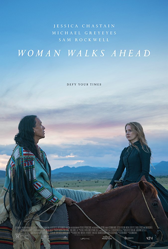 Michael Greyeyes, Jessica Chastain und Sam Rockwell