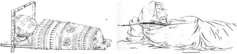 George-Catlin-Craddleboard-and Adult-Sleeping